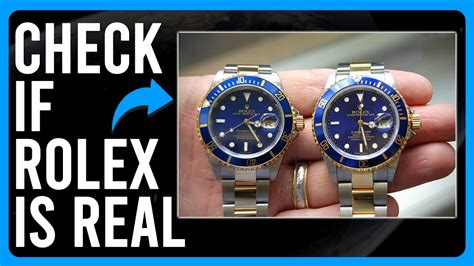 how to tell if s rolex is real|how to authenticate a Rolex.